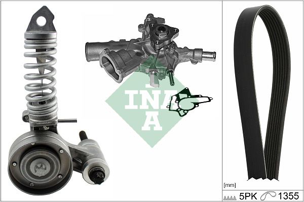 Комплект поліклинових ременів SCHAEFFLER INA 529029731 - zapix