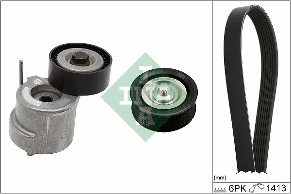 Комплект поліклинових ременів SCHAEFFLER INA 529030510 - zapix