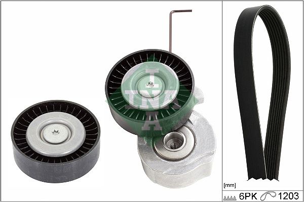 Комплект поліклинових ременів SCHAEFFLER INA 529032010 - zapix