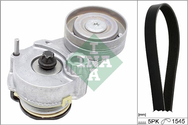 Комплект поліклинових ременів SCHAEFFLER INA 529032910 - zapix