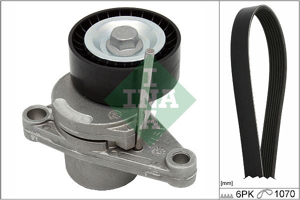 Комплект поліклинових ременів SCHAEFFLER INA 529034410 - zapix
