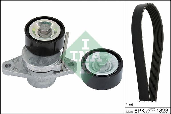 Комплект поліклинових ременів SCHAEFFLER INA 529036610 - zapix