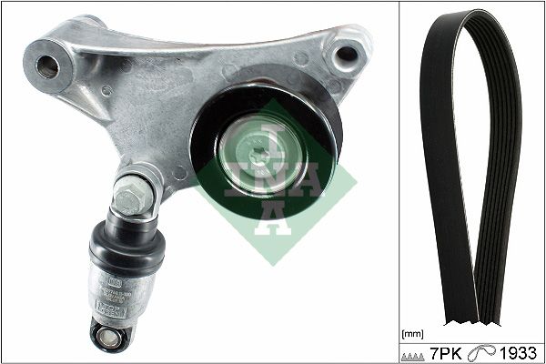 Комплект поліклинових ременів SCHAEFFLER INA 529037310 - zapix