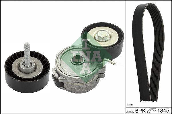 Комплект поліклинових ременів SCHAEFFLER INA 529039510 - zapix