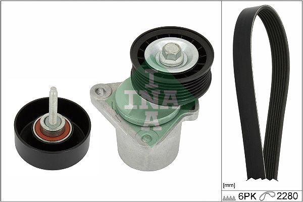 Комплект поліклинових ременів SCHAEFFLER INA 529039810 - zapix