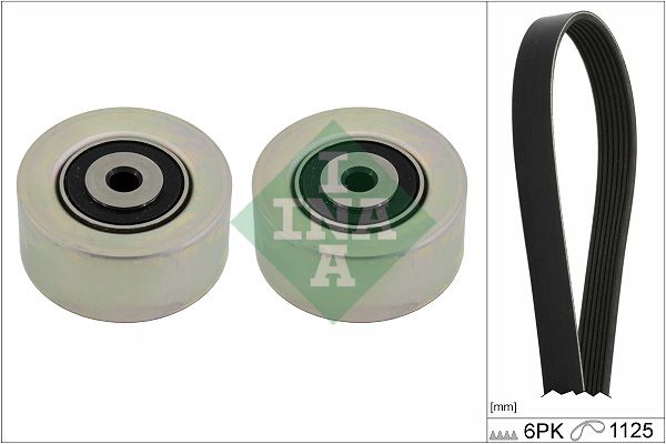 Комплект поліклинових ременів SCHAEFFLER INA 529040510 - zapix