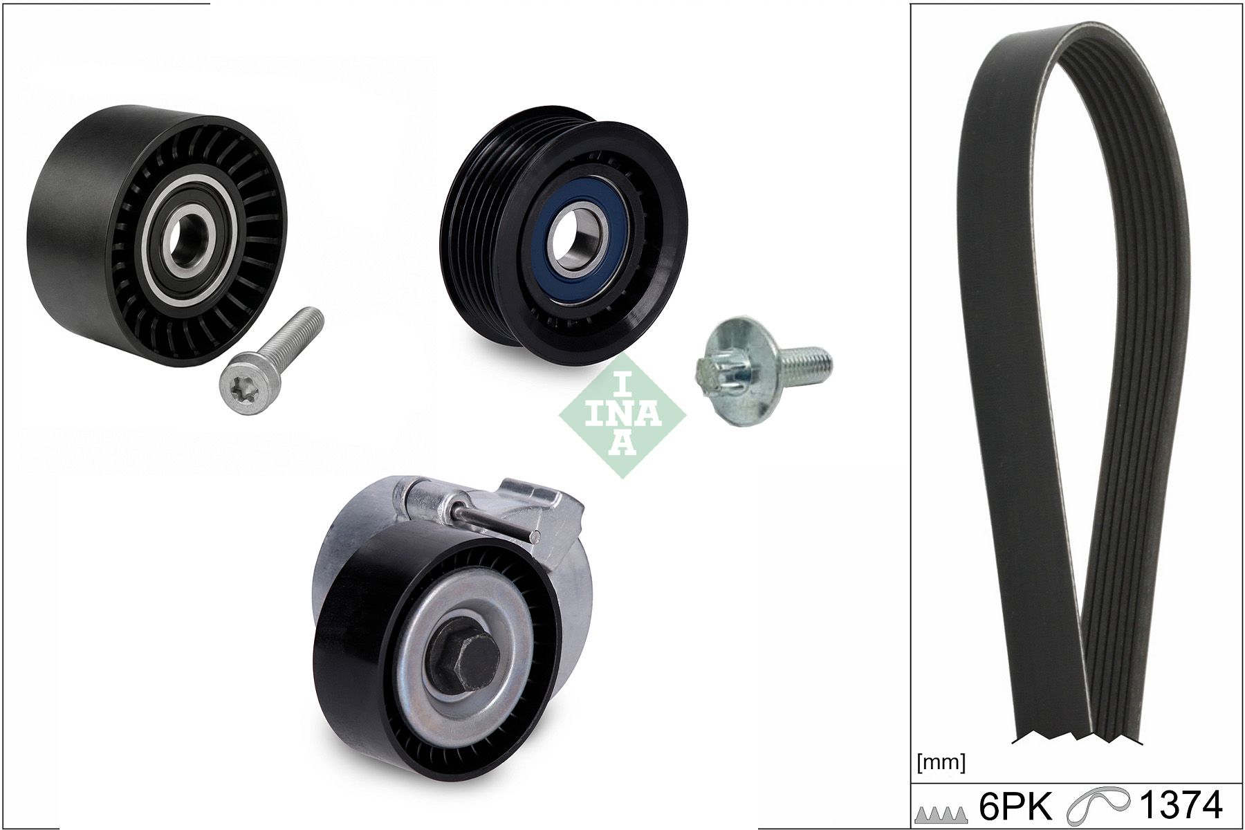 Комплект поліклинових ременів SCHAEFFLER INA 529041710 - zapix
