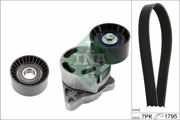 Комплект поліклинових ременів SCHAEFFLER INA 529043410 - zapix