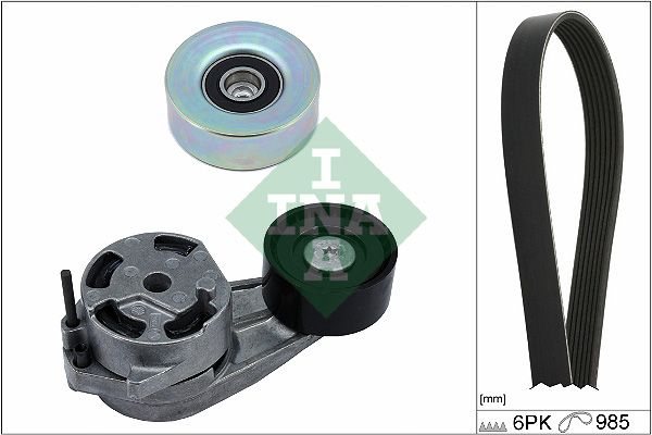 Комплект поліклинових ременів SCHAEFFLER INA 529048211 - zapix