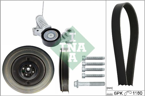 Комплект поліклинових ременів SCHAEFFLER INA 529048521 - zapix