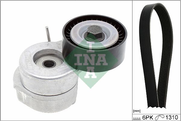 Комплект поліклинових ременів SCHAEFFLER INA 529050610 - zapix
