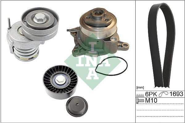 Комплект поліклинових ременів SCHAEFFLER INA 529053430 - zapix