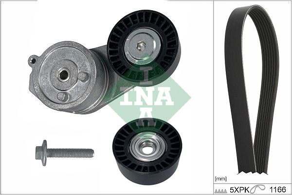 Комплект поліклинових ременів SCHAEFFLER INA 529053610 - zapix