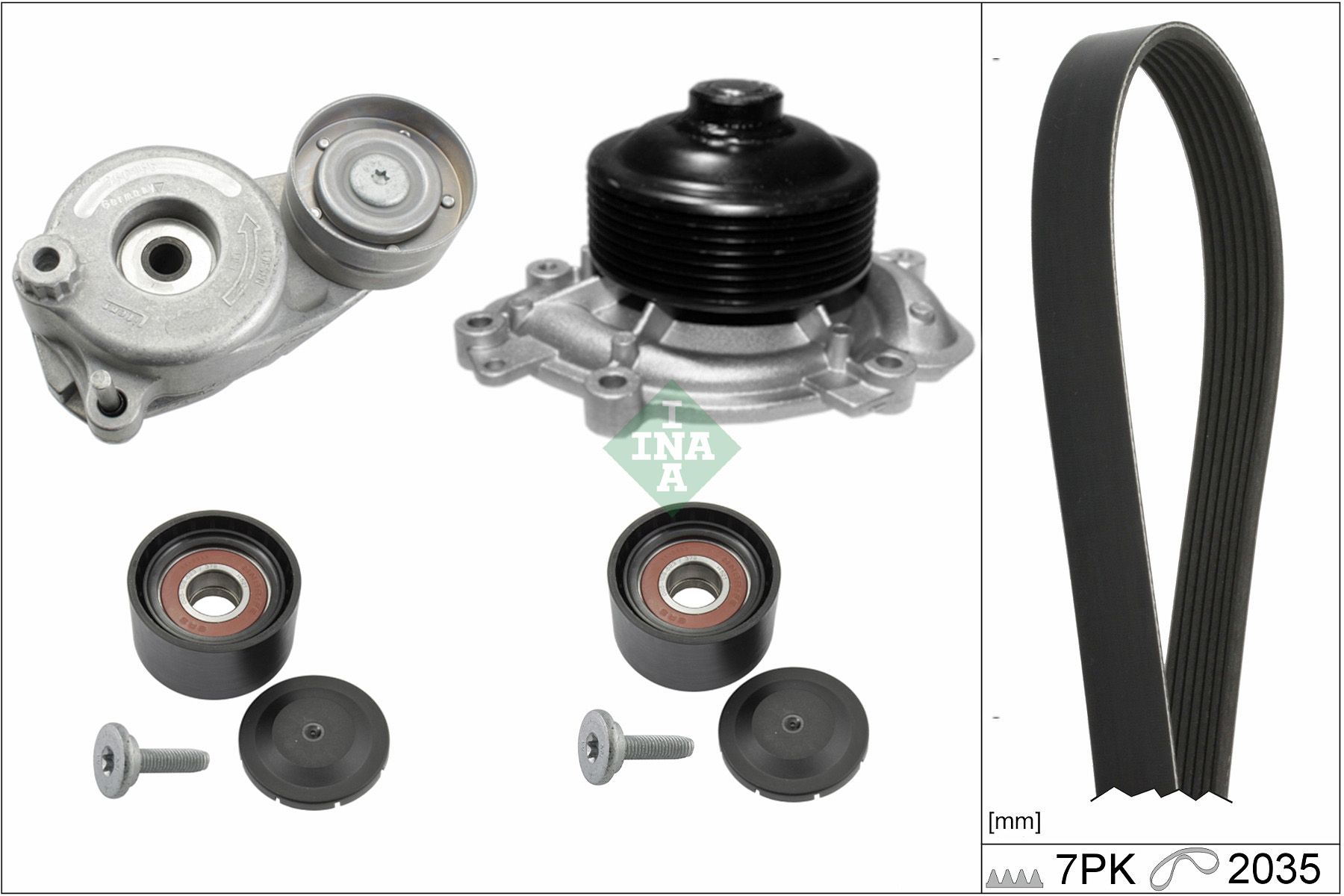 Комплект поліклинових ременів SCHAEFFLER INA 529059730 - zapix
