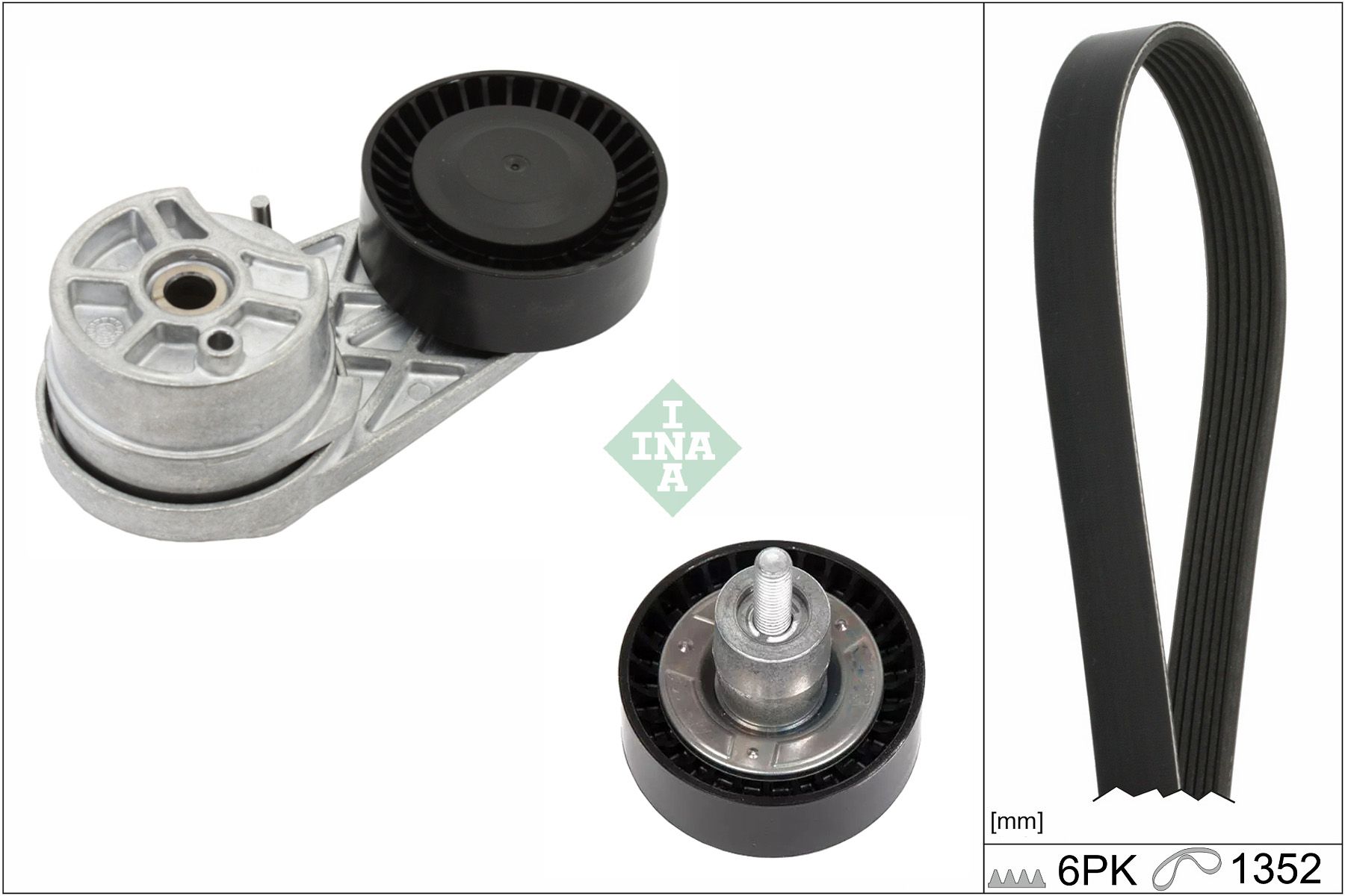 Комплект поліклинових ременів SCHAEFFLER INA 529059810 - zapix