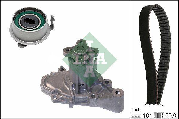 Комплект ременя ГРМ SCHAEFFLER INA 530035530 - zapix