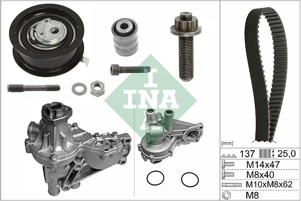 Комплект ременя ГРМ SCHAEFFLER INA 530037732 - zapix