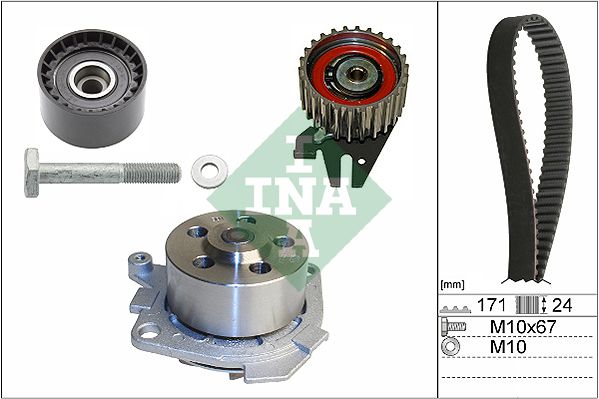 Комплект ременя ГРМ SCHAEFFLER INA 530060630 - zapix