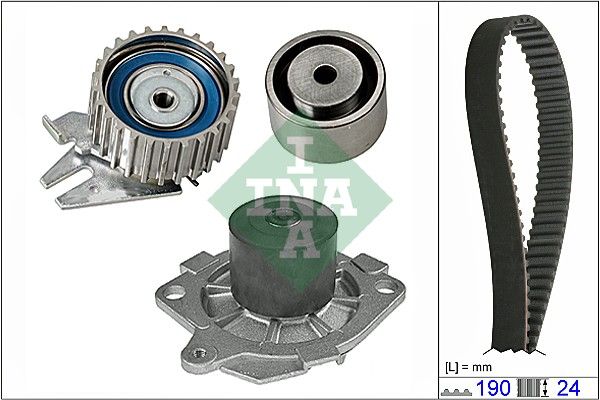 Комплект ременя ГРМ SCHAEFFLER INA 530062030 - zapix
