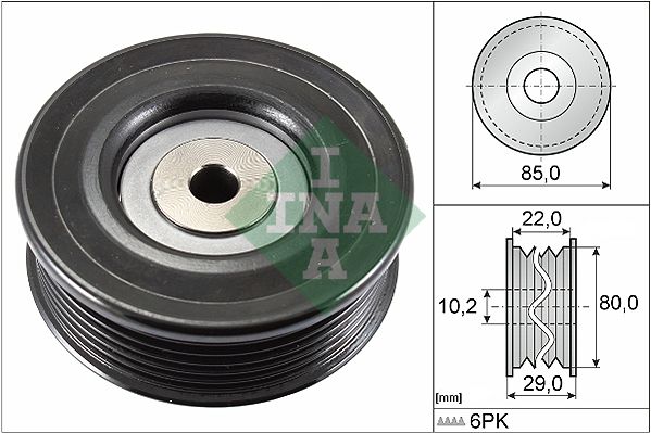 Обвідний ролик ременя приводного SCHAEFFLER INA 532079910 - zapix