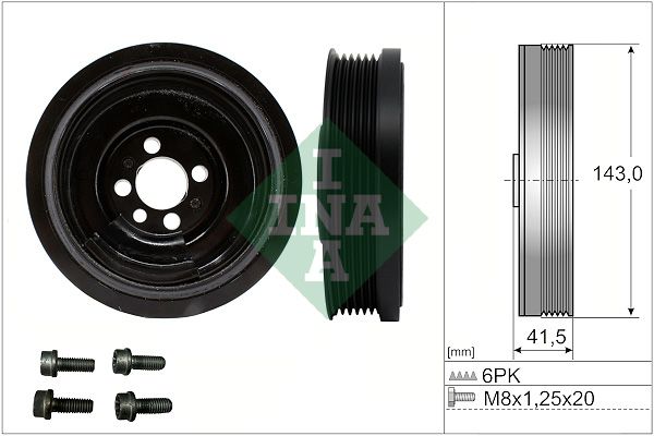 Шків колінвалу SCHAEFFLER INA 544018220 - zapix
