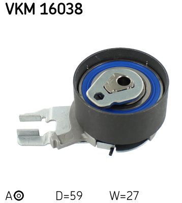 Натяжний ролик ГРМ SKF VKM16038 - zapix