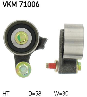 Натяжний ролик ГРМ SKF VKM71006 - zapix