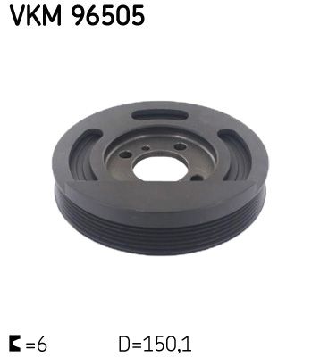 Шків колінвалу SKF VKM96505 - zapix
