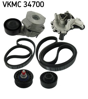 Комплект поліклинових ременів SKF VKMC34700 - zapix