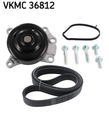 Комплект поліклинових ременів SKF VKMC36812 - zapix