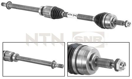 Піввісь SNR DK55069 - zapix