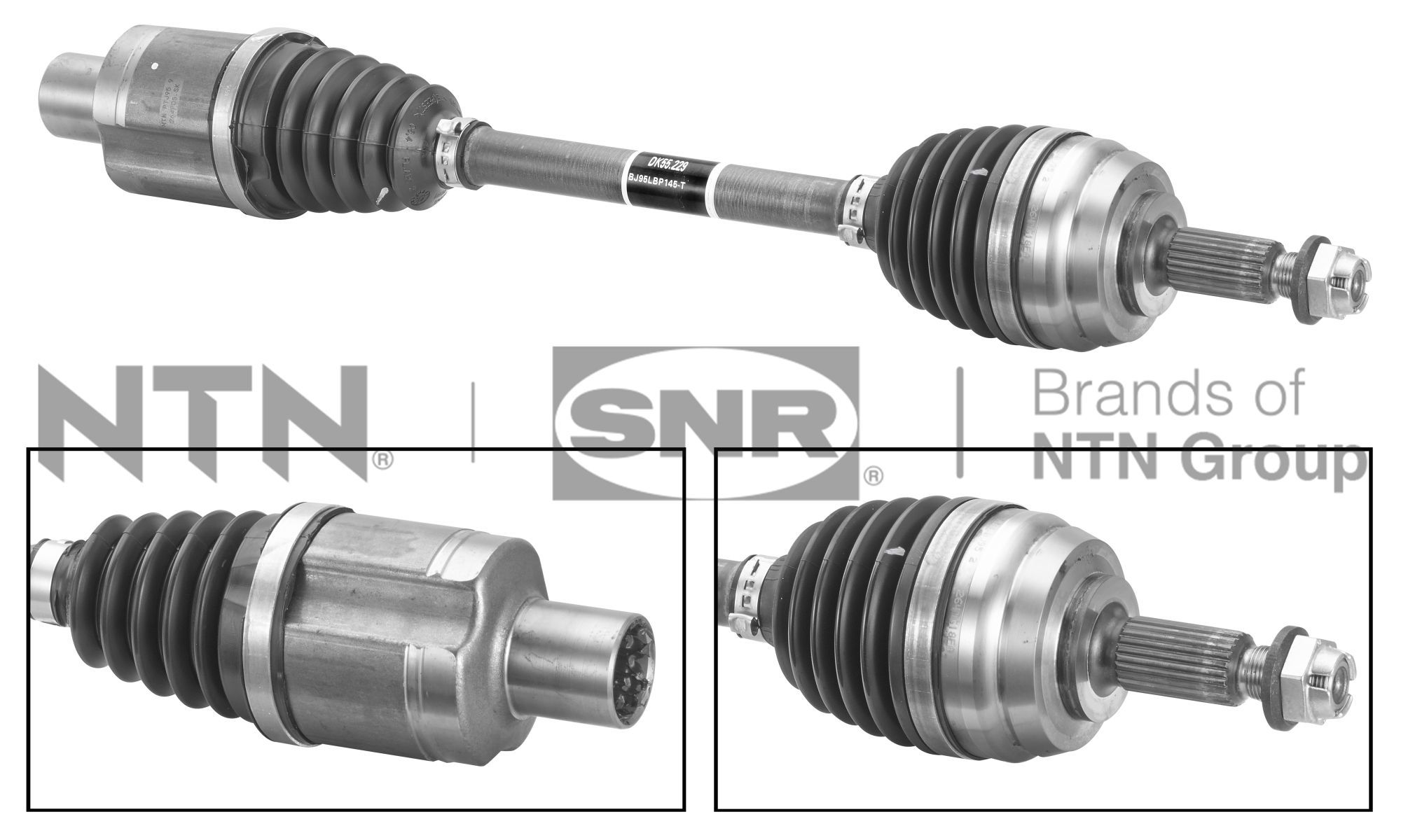 Піввісь SNR DK55229 - zapix
