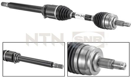 Піввісь SNR DK58002 - zapix