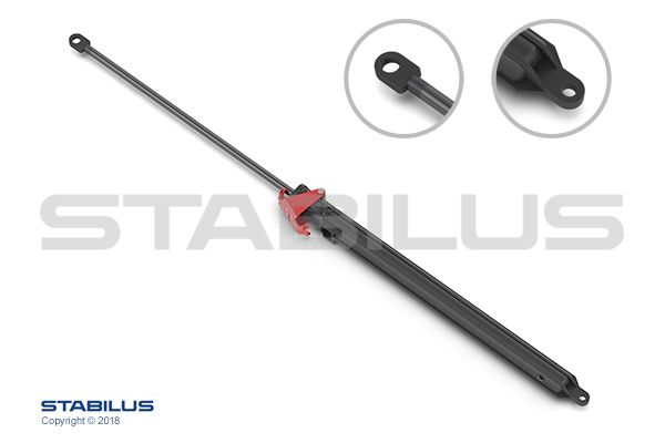 Газовий упор капота STABILUS 6512AJ - zapix