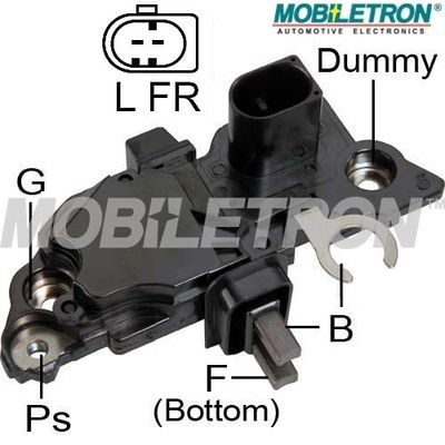 Регулятор генератора MOBILETRON VRB254 - zapix