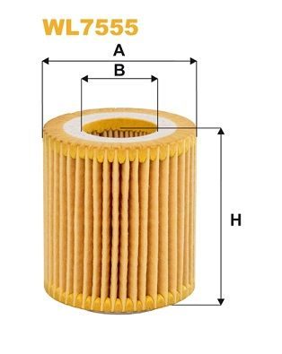 Оливний фільтр WIX FILTERS WL7555 - zapix