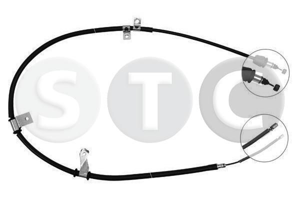 Трос ручного гальма STC T481998 - zapix