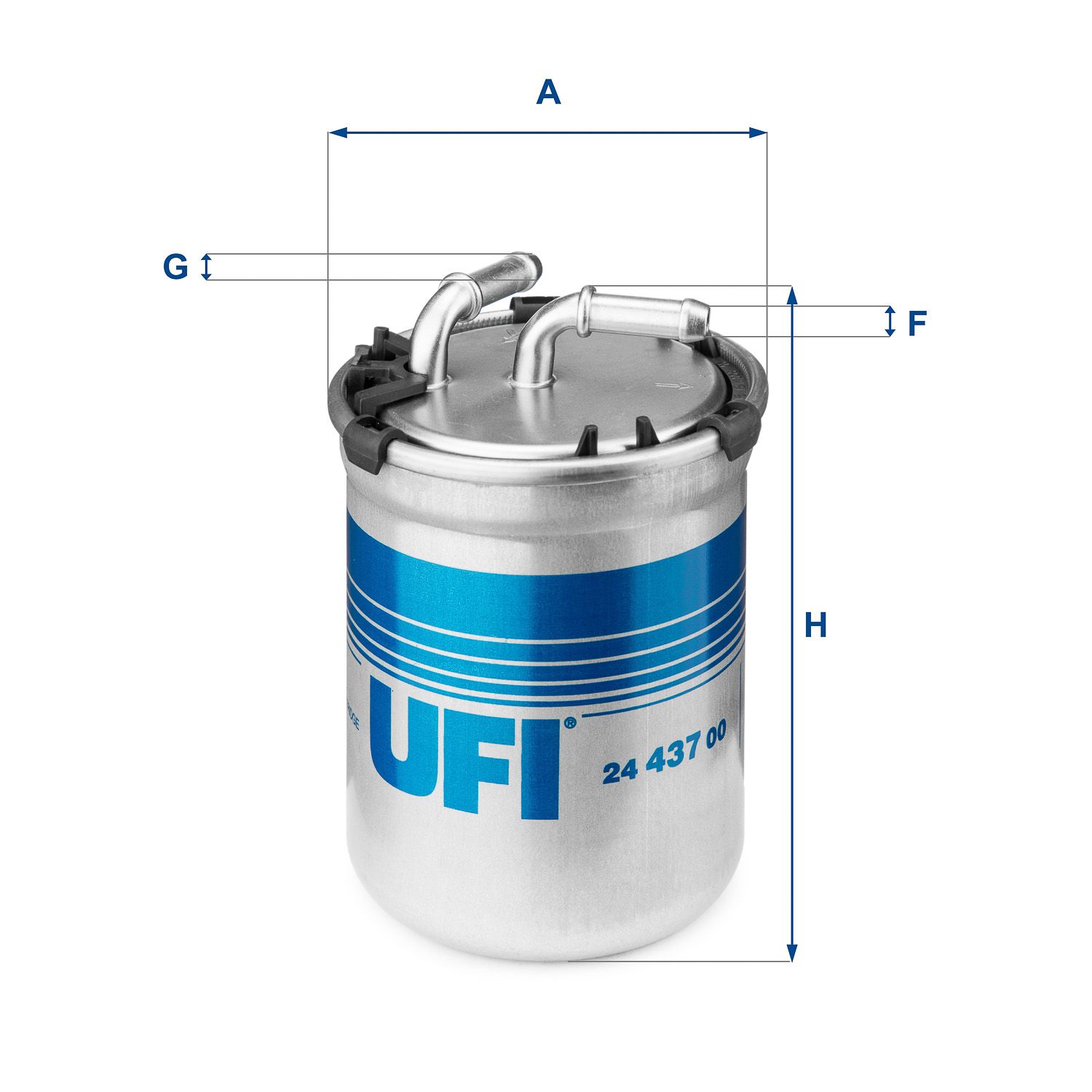 Паливний фільтр UFI 2443700 - zapix