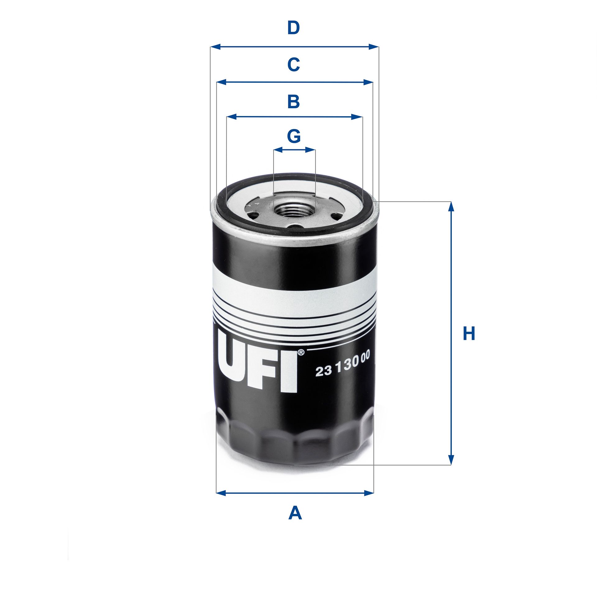 Оливний фільтр UFI 2313000 - zapix