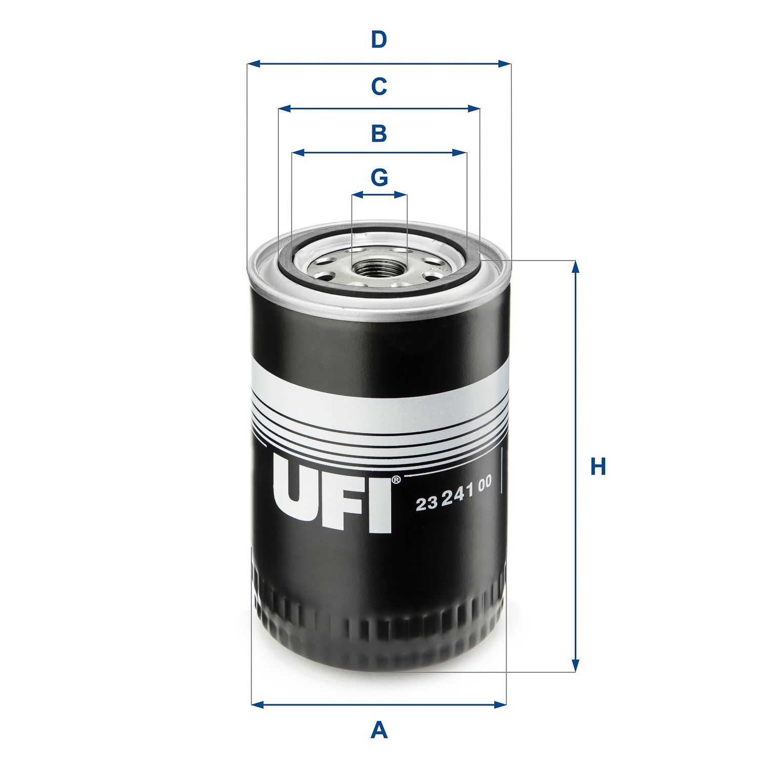 Оливний фільтр UFI 2324100 - zapix