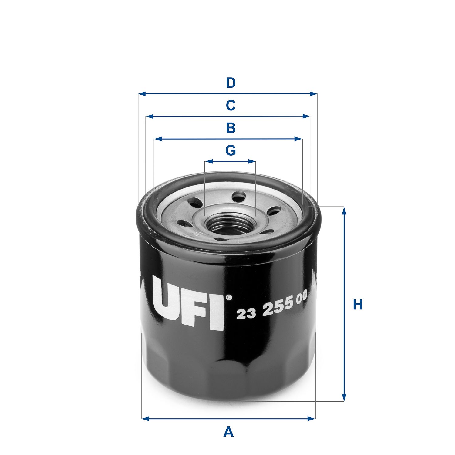 Оливний фільтр UFI 2325500 - zapix
