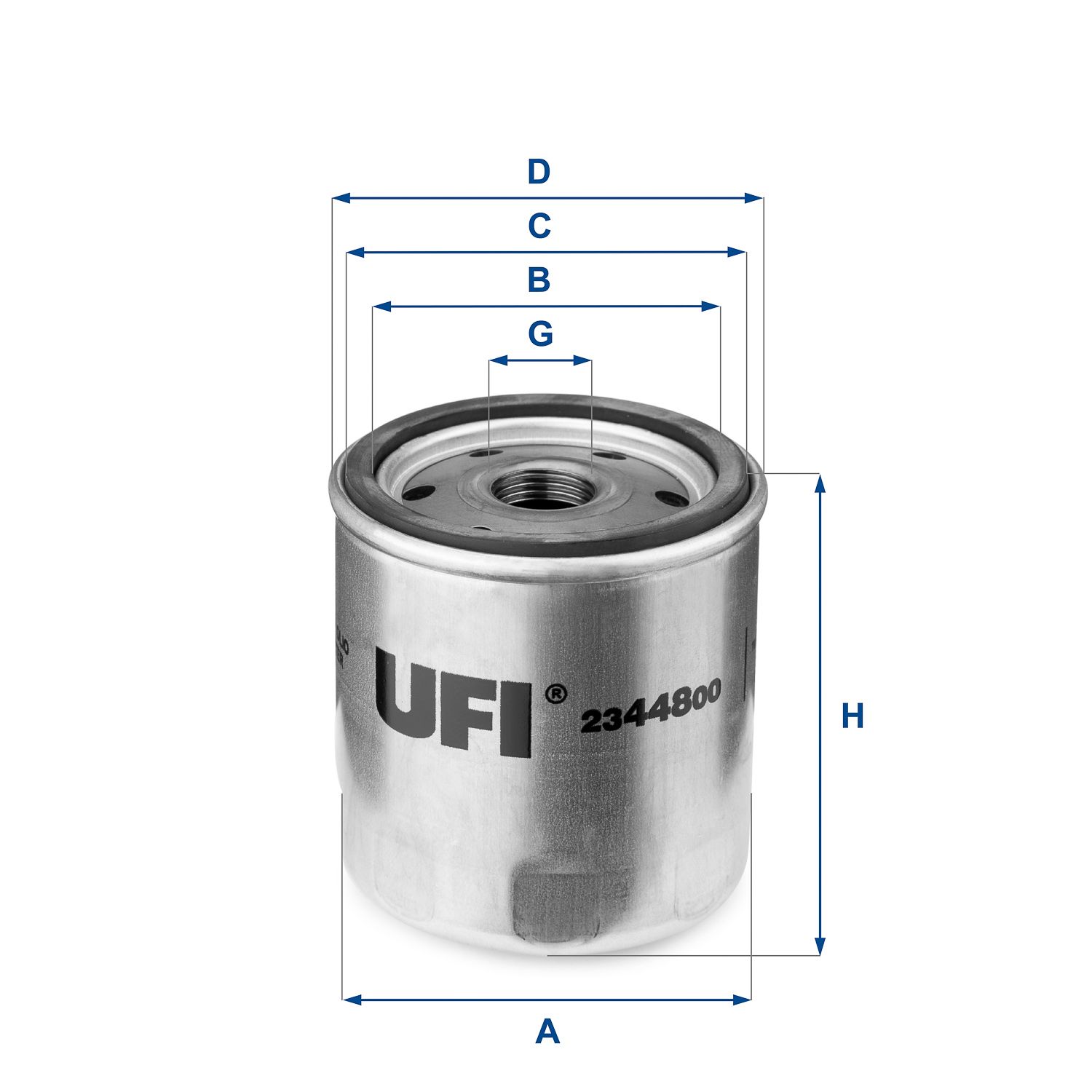 Оливний фільтр UFI 2344800 - zapix