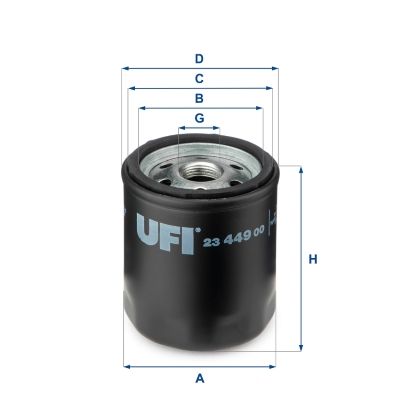 Оливний фільтр UFI 2344900 - zapix