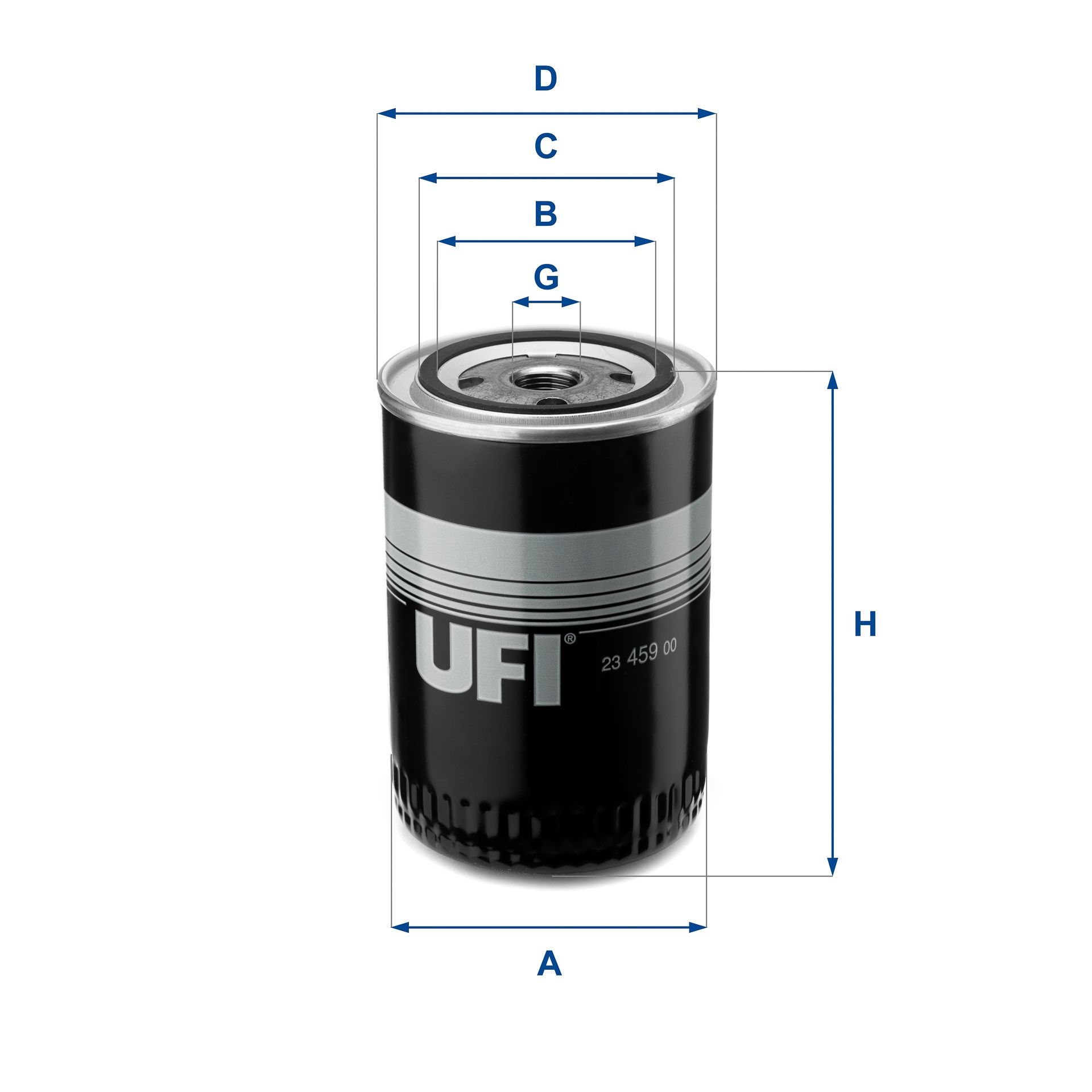 Оливний фільтр UFI 2345900 - zapix