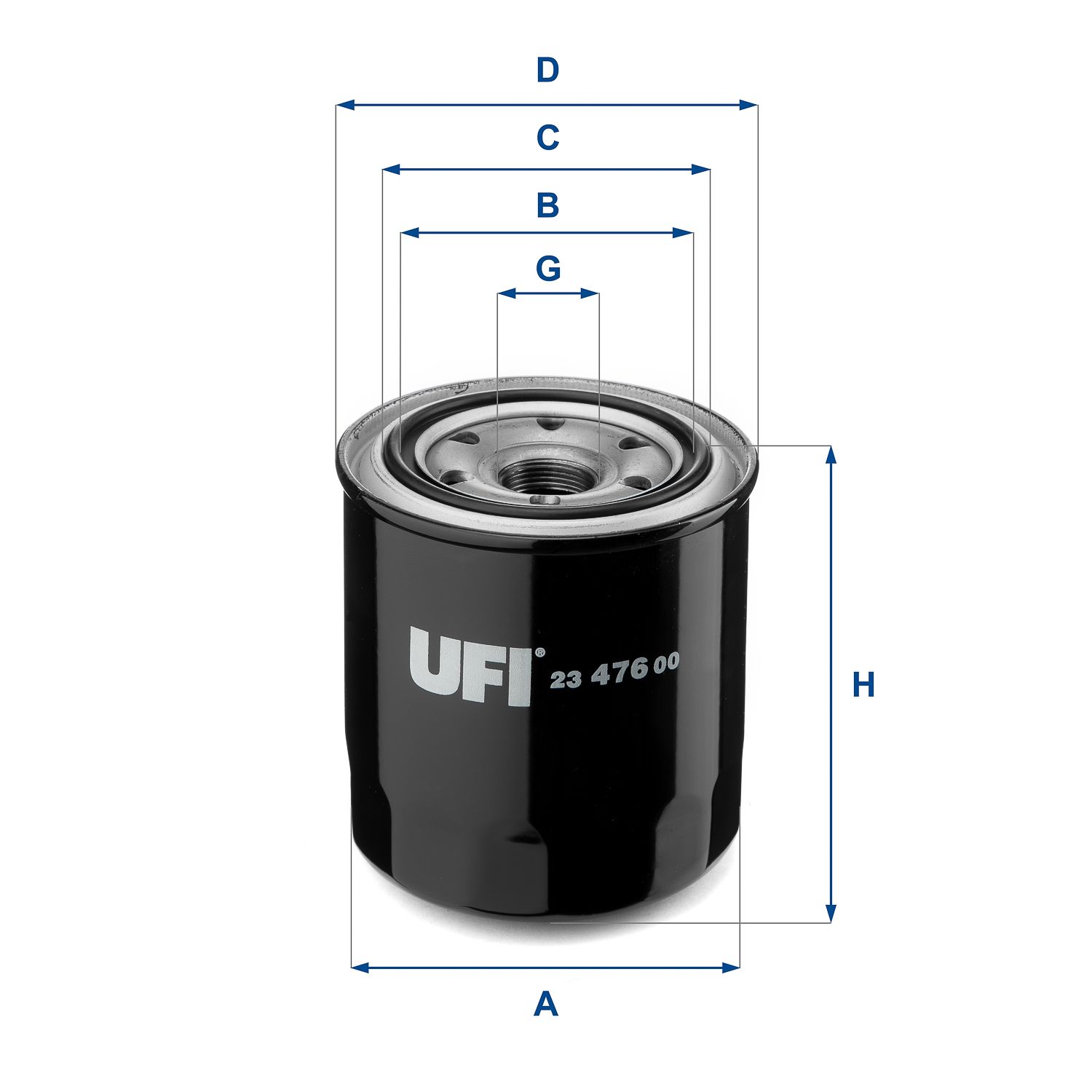 Оливний фільтр UFI 2347600 - zapix