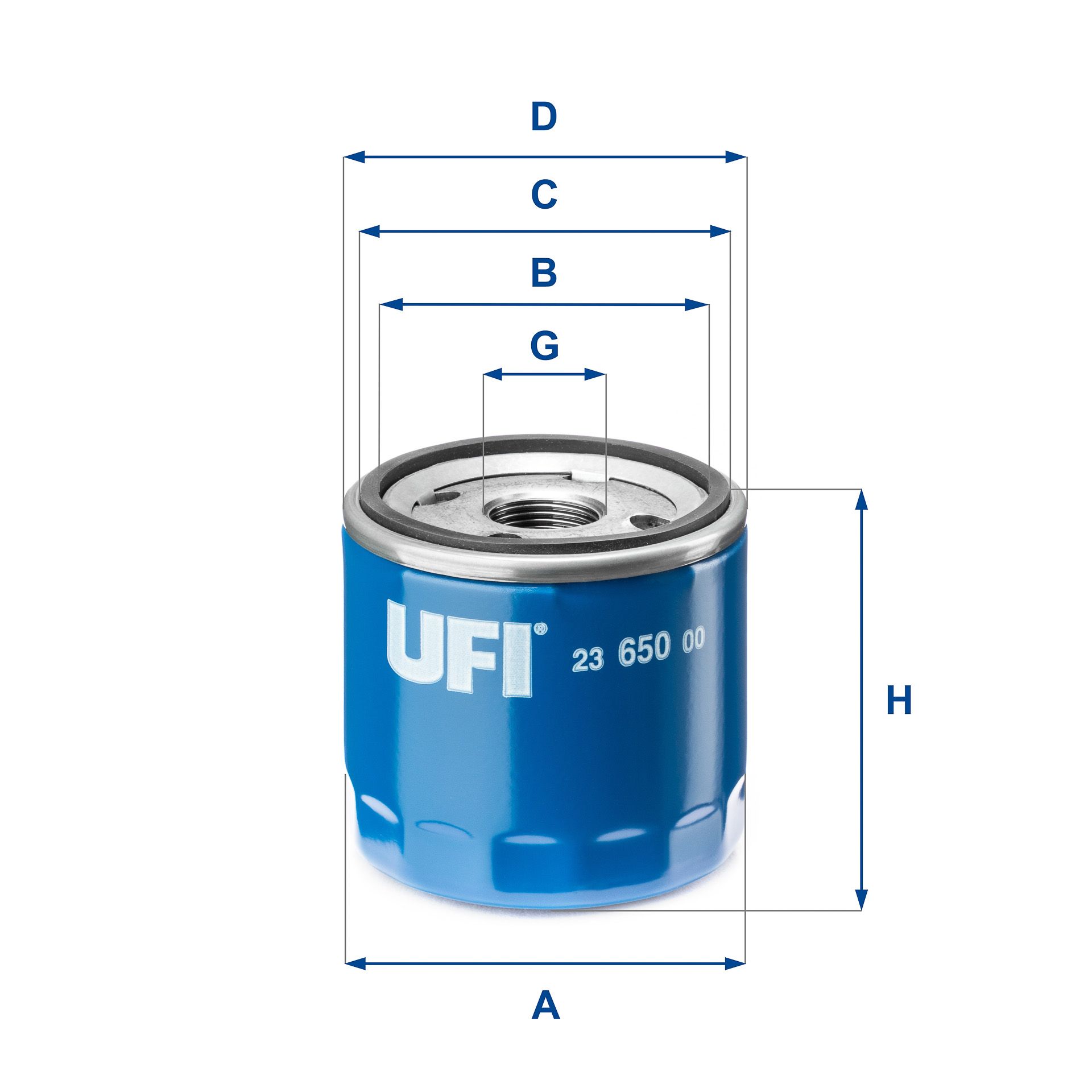 Оливний фільтр UFI 2365000 - zapix