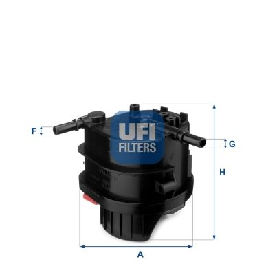 Паливний фільтр UFI 2401500 - zapix