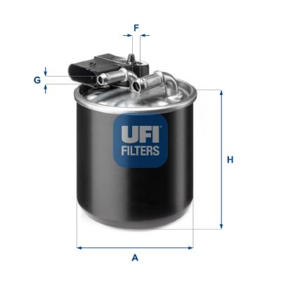 Паливний фільтр UFI 2419400 - zapix