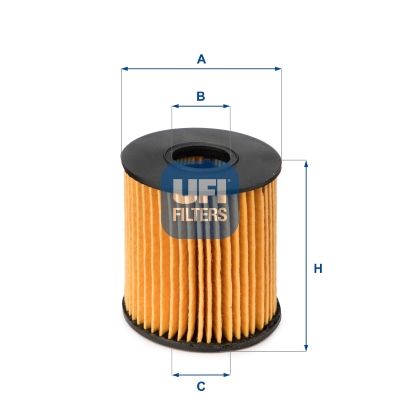 Оливний фільтр UFI 2506000 - zapix