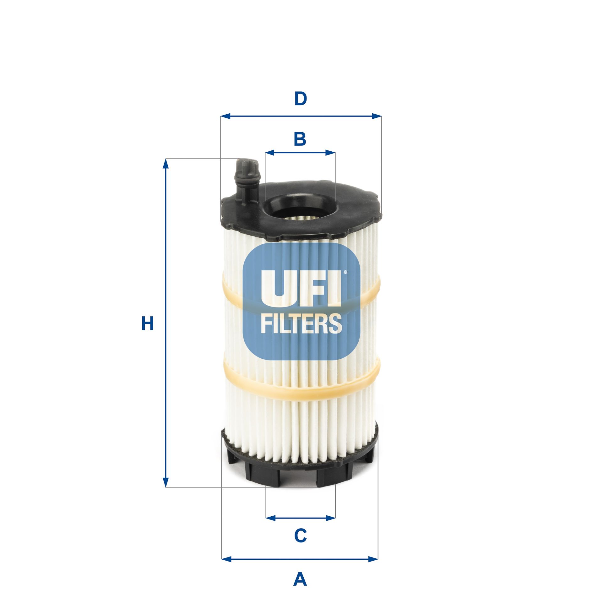 Оливний фільтр UFI 2514300 - zapix